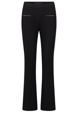 Produktbild 1 von RAFFAELLO ROSSI Hose mit dekorativen Ketten-Detail in Schwarz.