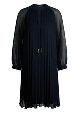 Produktbild 1 von JOOP Kleid Daphne im Plissee-Design in Blau.