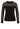 Jersey ANA ALCAZAR Langarmshirt mit transparentem Mesh Schwarz (100)