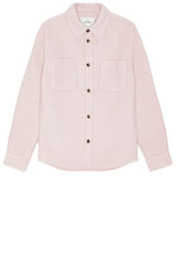 Produktbild 1 von Les Deux Overshirt aus Bouclé in Rosa.
