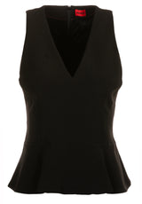 Jersey HUGO Top Carmint Schwarz (001)