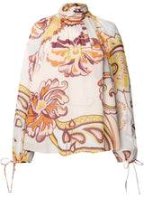 Blusen & Tuniken HERZENSANGELEGENHEIT Bluse mit Stehkragen Mehrfarbig (253094)