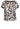 Jersey LIU.JO T-Shirt mit floralem Muster Schwarz (P9553)