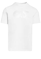 Produktbild 1 von ALPHA TAURI T-Shirt mit großem Logo in Weiß.