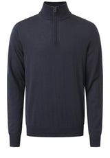 Produktbild 1 von JOOP Pullover Dario mit Troyer-Kragen in Blau.