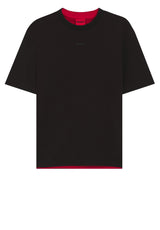 Jersey HUGO T-Shirt Daneon Schwarz (001)