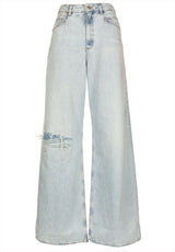 Jeans HUGO BOSS ORANGE Jeans Emma im Used-Look Blau (450)