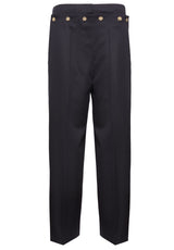 Hosen HUGO BOSS BLACK Hose Taora Blau (404)