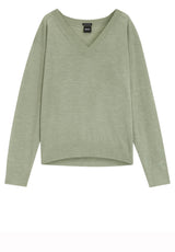 Produktbild 1 von HUGO BOSS BLACK Strickpullover Freeslyn  in Grün.