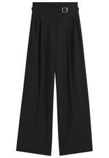 Produktbild 1 von HUGO Hose Halmea mit Gürtel in Schwarz.