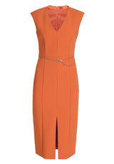 Kleider HUGO Kleid Katunina Orange (823)