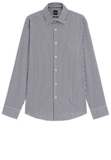 Hemden HUGO BOSS BLACK Hemd H-Joe-K-C1-261 Blau (404)