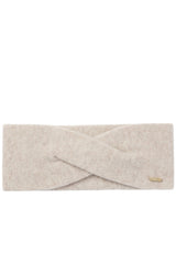 Produktbild 1 von HUGO BOSS BLACK Stirnband Livia mit Front-Twist in Beige.