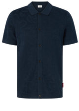 Jersey JOOP! Jeans Strick-Polohemd Rasmo Blau (402)