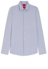Hemden HUGO Hemd Kenno Blau (459)