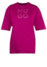 Jersey HUGO T-Shirt Dashire Pink (653)