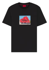 Jersey HUGO T-Shirt Dostino Schwarz (001)
