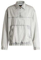 Produktbild 1 von HUGO BOSS ORANGE Jeans Overshirt Orem Bo in Grau.