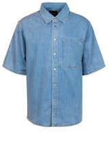 Hemden ELIAS RUMELIS Jeanshemd mit Brusttasche Blau (1225)
