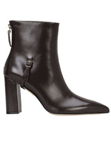 Produktbild 1 von HUGO BOSS BLACK Boots Miah mit Schnallen-Detail in Braun.