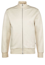 Sweat HUGO BOSS BLACK Sweatjacke C-Siza im Blouson-Design Off-White (118)