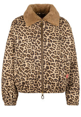 Produktbild 1 von GRACE Blouson mit Leoparden-Muster in Beige.