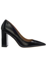 Produktbild 1 von HUGO BOSS BLACK Pump Miah mit Blockabsatz in Schwarz.
