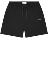 Bademode Les Deux Badeshorts aus Seersucker Schwarz (110)