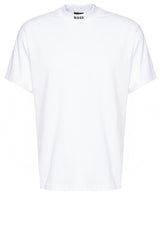 Jersey HUGO BOSS GREEN T-Shirt Tee Collar Weiß (100)