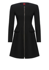 Kleider HUGO Kleid Kenju Schwarz (001)