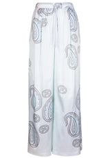 Hosen HERZENSANGELEGENHEIT Hose mit floralem Muster Blau (261040)