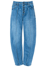 Jeans ELIAS RUMELIS Jeans mit Paspeln Blau (1556)
