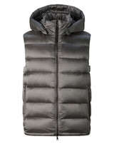 Produktbild 1 von Bogner Daunenweste im Metallic-Look in Grau.
