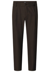 Produktbild 1 von Strellson Hose Lui mit elastischem Bund in Braun.