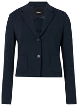 Blazer HUGO BOSS BLACK Blazer Jori mit aufgesetzten Taschen Blau (404)