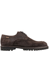 Schuhe VAN BOMMEL Schuhe De Floter aus Wildleder Braun (2-DarkBrown)
