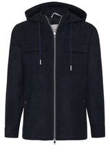 Produktbild 1 von BALDESSARINI Jacke Crispo aus Woll-Mix in Blau.