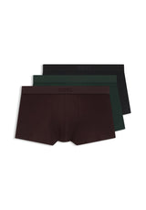 Bodywear HUGO BOSS BLACK Dreierpack Boxershorts aus Stretch-Baumwolle mit Logos am Bund Mehrfarbig (997)