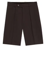 Hosen HUGO BOSS BLACK Shorts aus der BECKHAM x BOSS Capsule Braun (210)