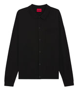 Pullover & Strickjacken HUGO Strickjacke San Jordan Schwarz (001)