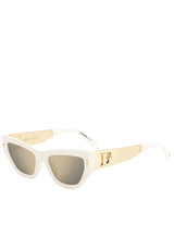 Brillen DSQUARED2 Sonnenbrille D2 Hype Ivory Off-White (SZJ) ONESIZE