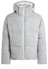Jacken & Mäntel HUGO BOSS ORANGE Steppjacke Obore mit Allover-Muster Grau (106)