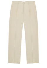 Hosen Les Deux Hose Pleated Twill Suit Beige (815)