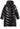 Jacken & Mäntel WOOLRICH Daunenmantel aus glänzendem Nylon mit abnehmbarem Pelz Schwarz (100)