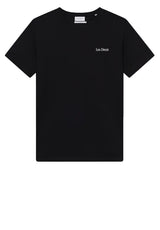 Jersey Les Deux T-Shirt Brady Flowermarket Schwarz (100)