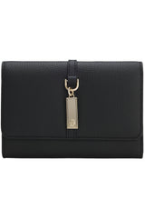 Geldbörsen & Etuis HUGO BOSS BLACK Geldbörse Ameline mit Double-B-Monogramm-Plakette Schwarz (001) ONESIZE