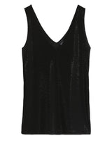 Produktbild 1 von HUGO BOSS BLACK Top Felimena mit Strass-Besatz in Schwarz.
