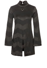 Jersey ANA ALCAZAR Langarmshirt mit Cutout Schwarz (001)