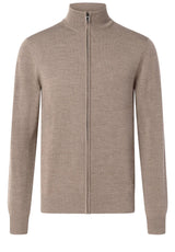 Produktbild 1 von JOOP Strickjacke Davis aus Schurwolle in Beige.