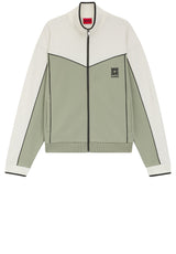 Sweat HUGO Sweatjacke Darynt Grün (337)